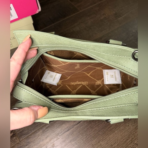 Wrangler Light Green Women's Satchel - Picture 8 of 8